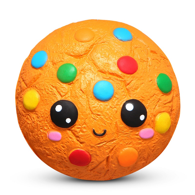 Food Grocery Snacks - Jumbo Squishy Gıda Çikolatalı Kurabiye Squishies