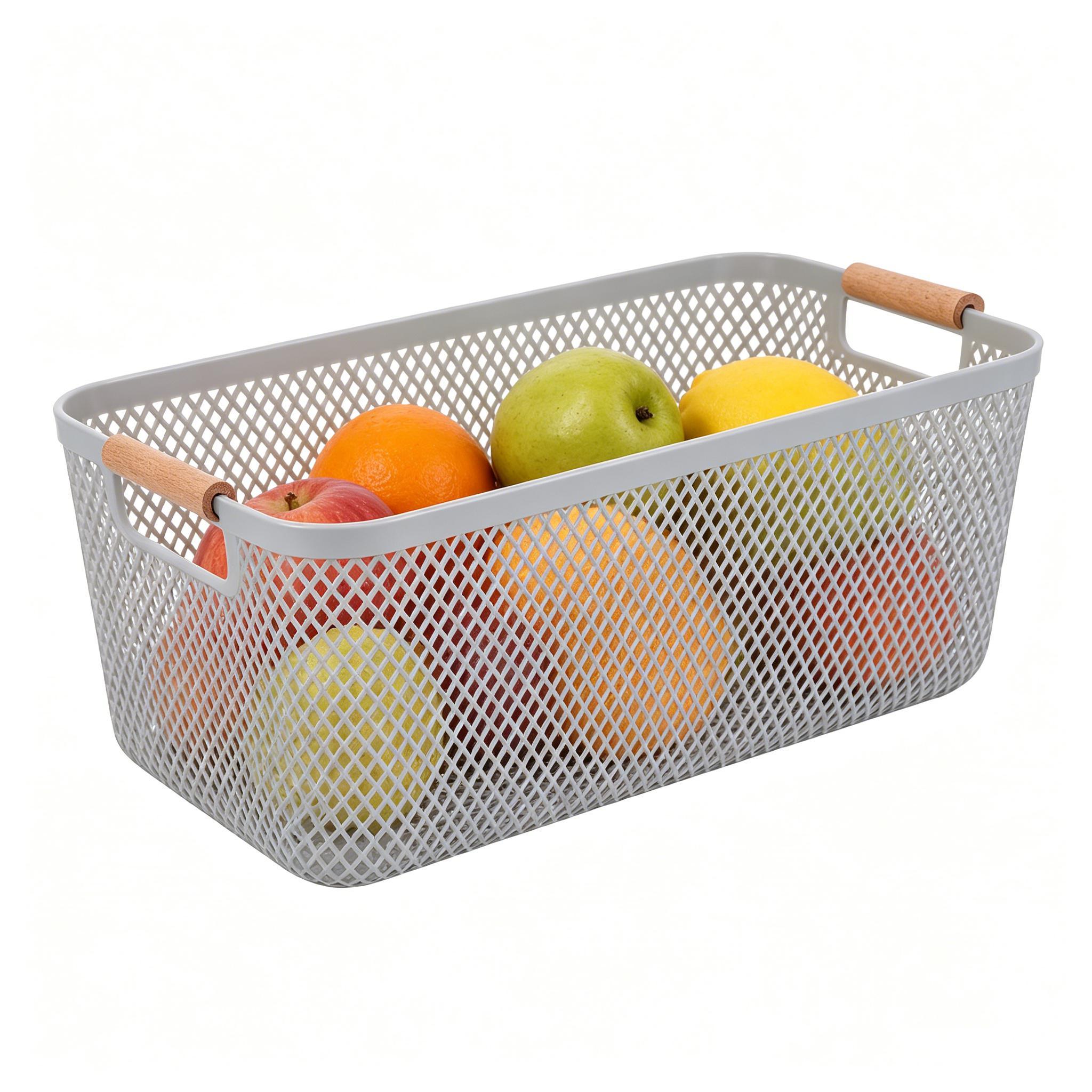 Snacks Food Hamper Basket - Mutfak Örgü Depolama Sepeti Gıda Düzenleyici