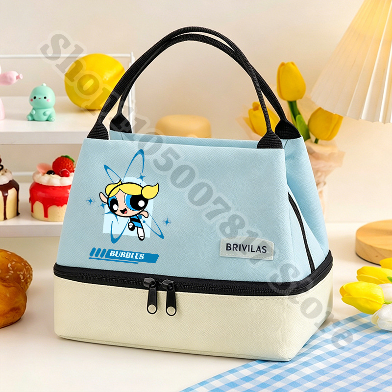 Food Z - Kawaii Powerpuffs Kızlar Anime Zip yemek