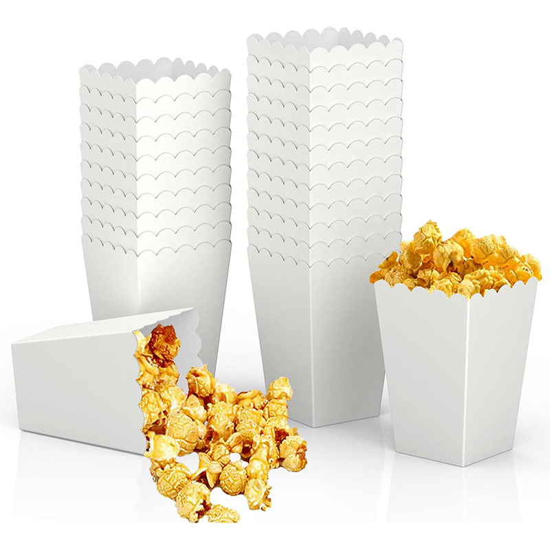 Food Snacks Wholesale - 12 adet Kağıt Şeker Karton Patlamış
