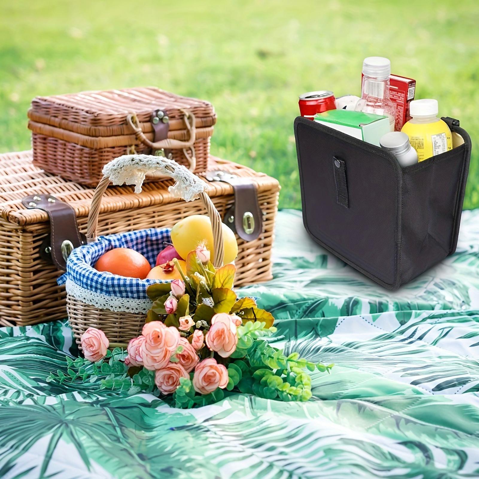 Rv Snacks & Food Zone Surat Menu - Araba çöp kutusu su geçirmez katlanabilir