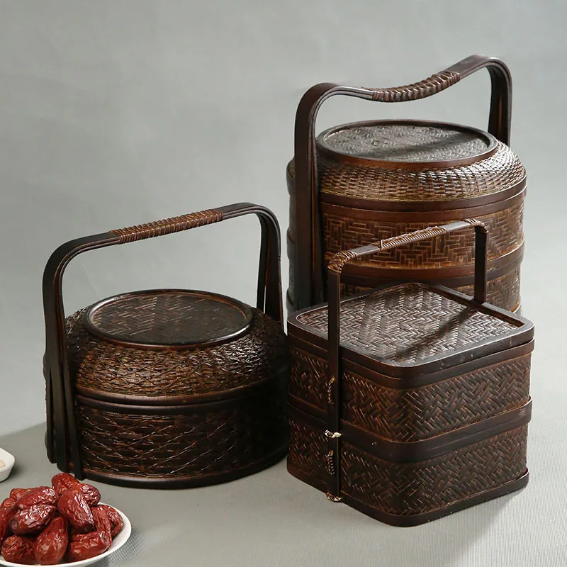 Kapaklı Bambu Piknik Sepeti, D - Snacks Food Hamper Basket incelemesi ve fiyatı