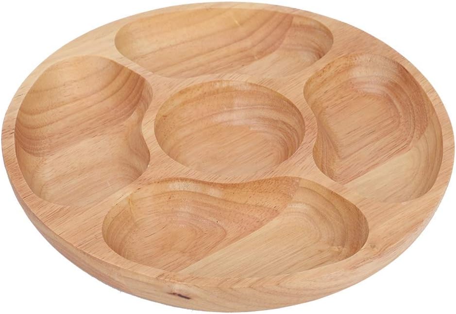 5 Bölmeli Ahşap Servis Tabağı, - Food Snacks For Party incelemesi ve fiyatı