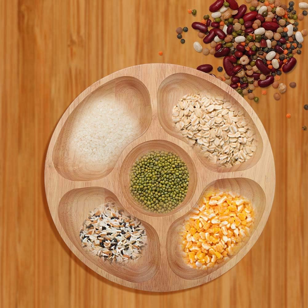 5 Bölmeli Ahşap Servis Tabağı, - Food Snacks For Party incelemesi ve fiyatı