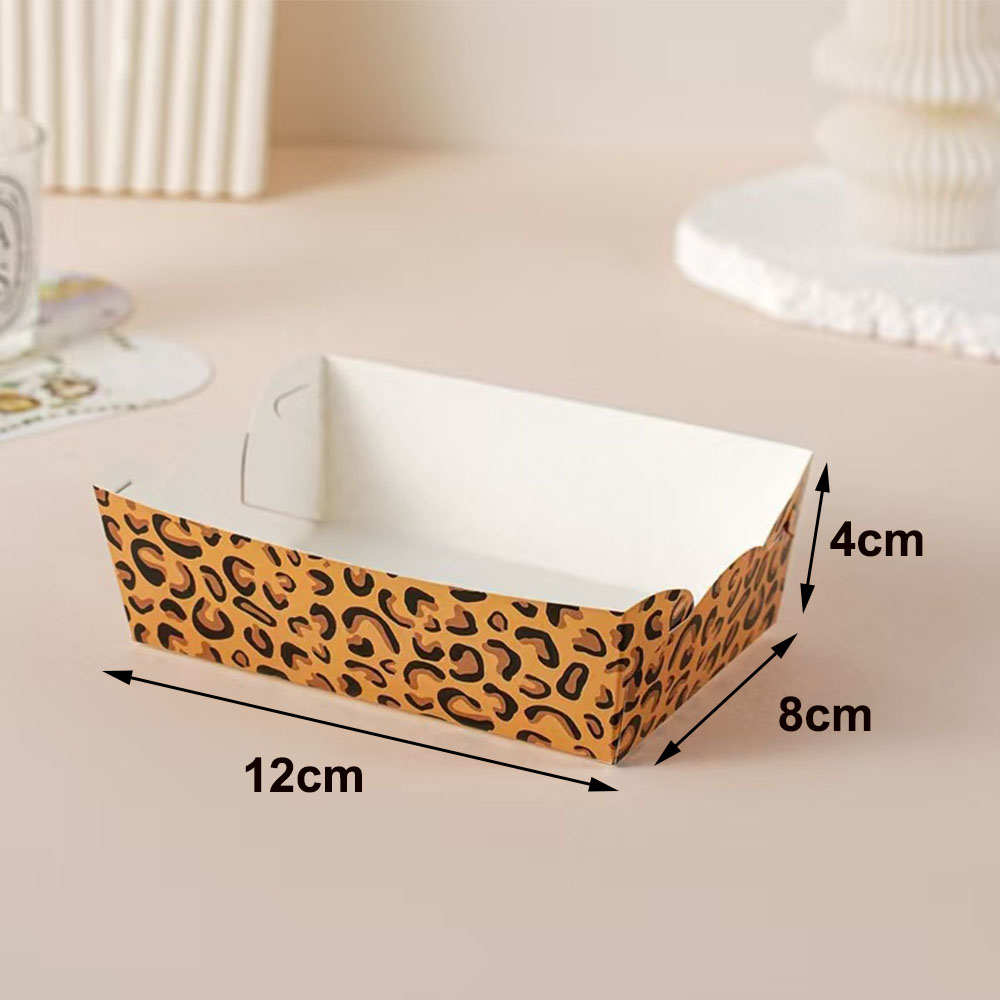 12-100 adet Leopar Baskı Tek K - Food Snacks For Party incelemesi ve fiyatı