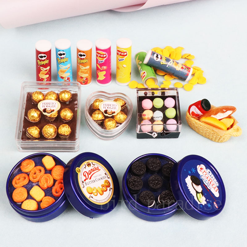 1/6 Miniatrue Bebek Gıda Mini  - Food Grocery Snacks incelemesi ve fiyatı