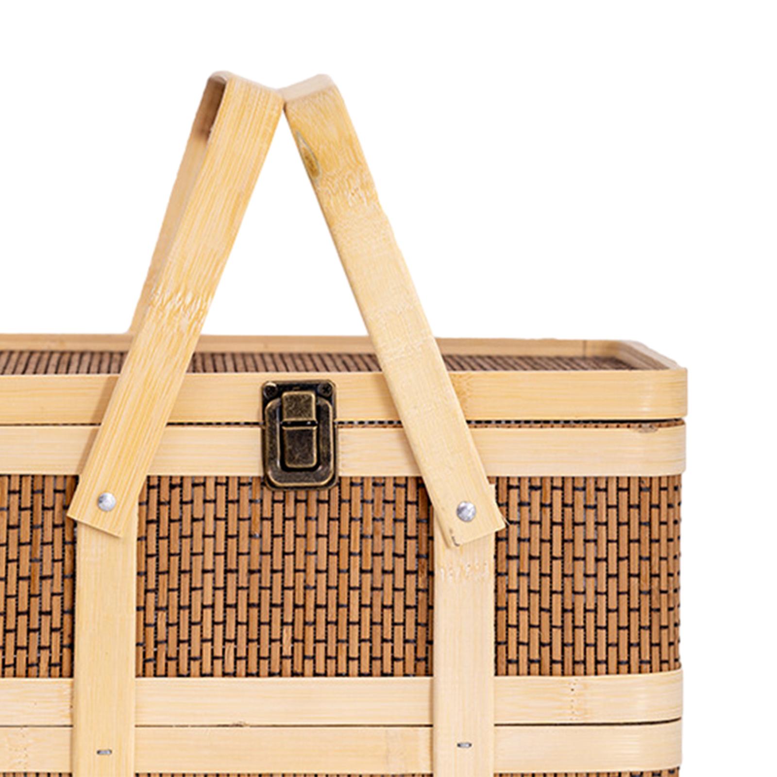 Dokuma Piknik Sepeti, Yiyecek  - Snacks Food Hamper Basket incelemesi ve fiyatı