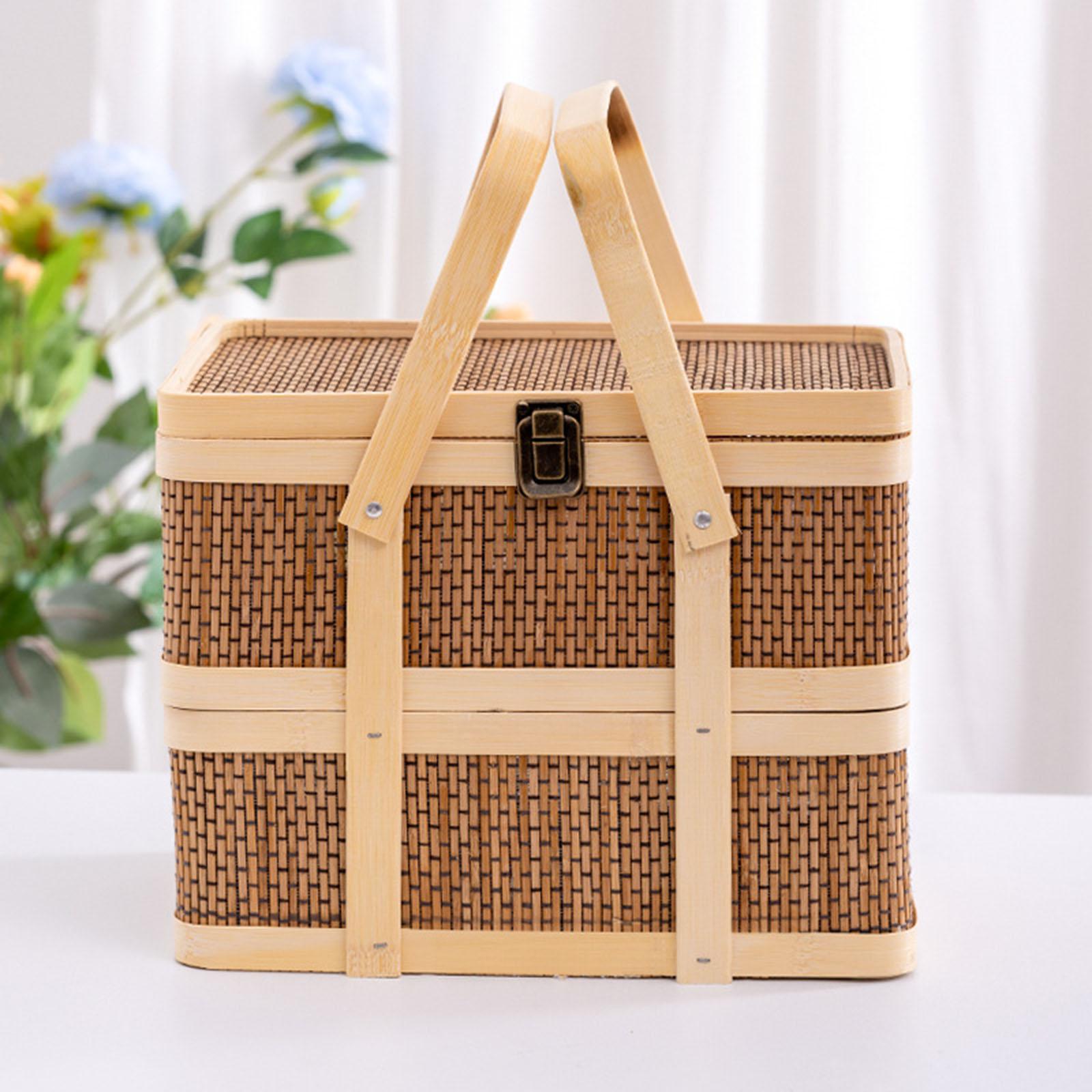 Dokuma Piknik Sepeti, Yiyecek  - Snacks Food Hamper Basket incelemesi ve fiyatı